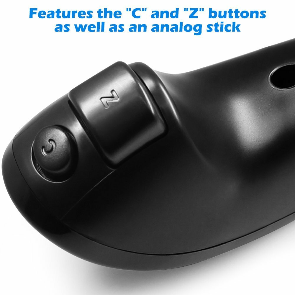 Wii Nunchuck Black For Nintendo Video Game Controller Remote For Wii & Wii U