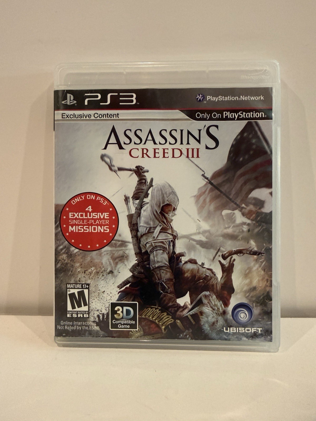 Assassin’s Creed III (Sony PlayStation 3, 2012) – CIB Complete – Tested