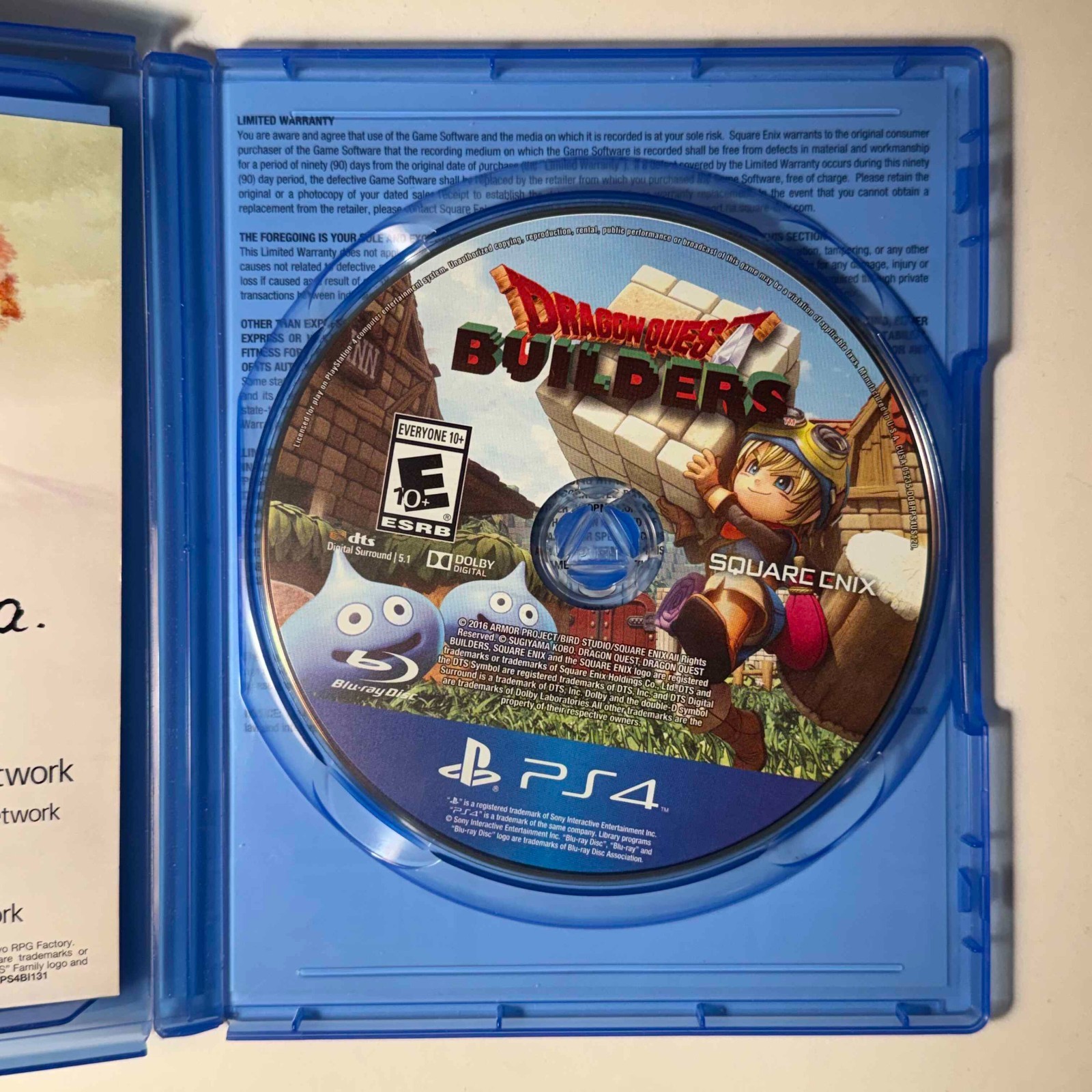 Dragon Quest Builders – Day One Edition | PS4 | Lot #3 | PRISTINE