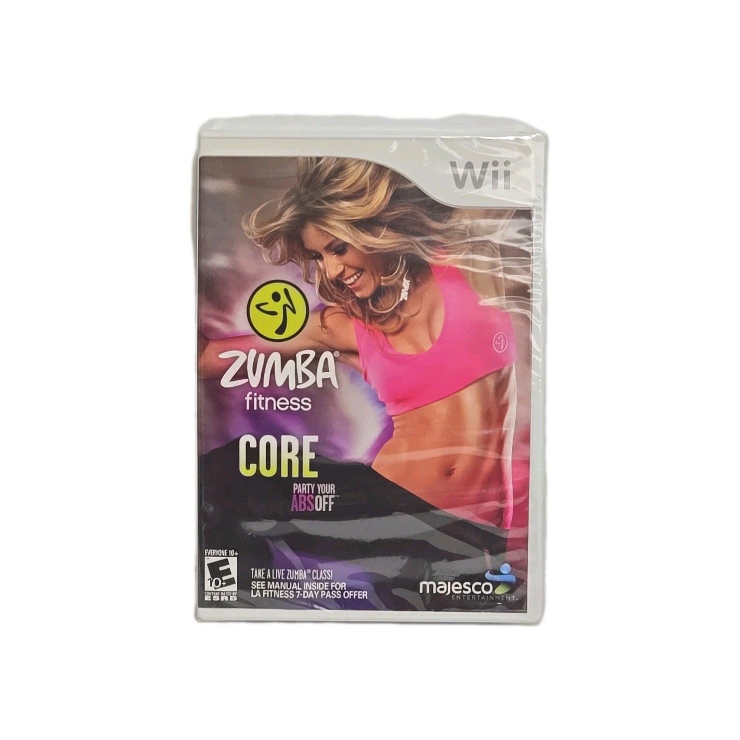 NEW Zumba Fitness Core (Nintendo Wii, 2012) Includes Game and Belt