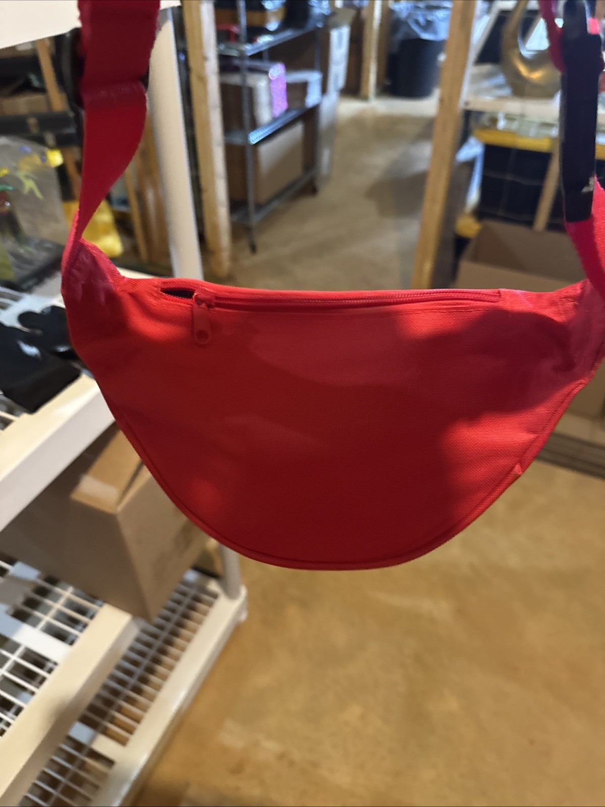 Nintendo Switch Together Tour Red Fanny Pack Adjustable Waist Promotional