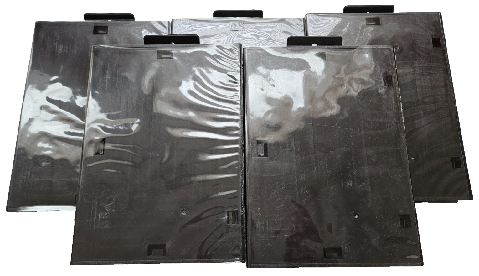 Lot of 5 Replacement Sega Genesis Cartridge Clamshell Cases
