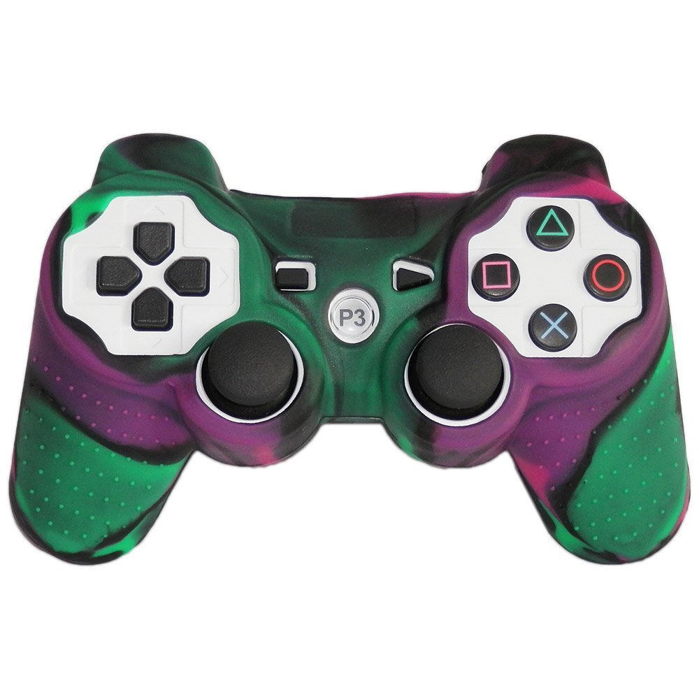 Silicone Rubber Gel Soft Case Cover fit for Sony PlayStation 3 PS3 Controller US