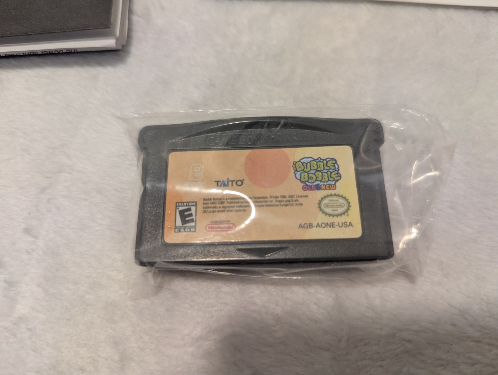 Bubble Bobble Old & New Nintendo GameBoy Advance GBA Complete CIB – Authentic