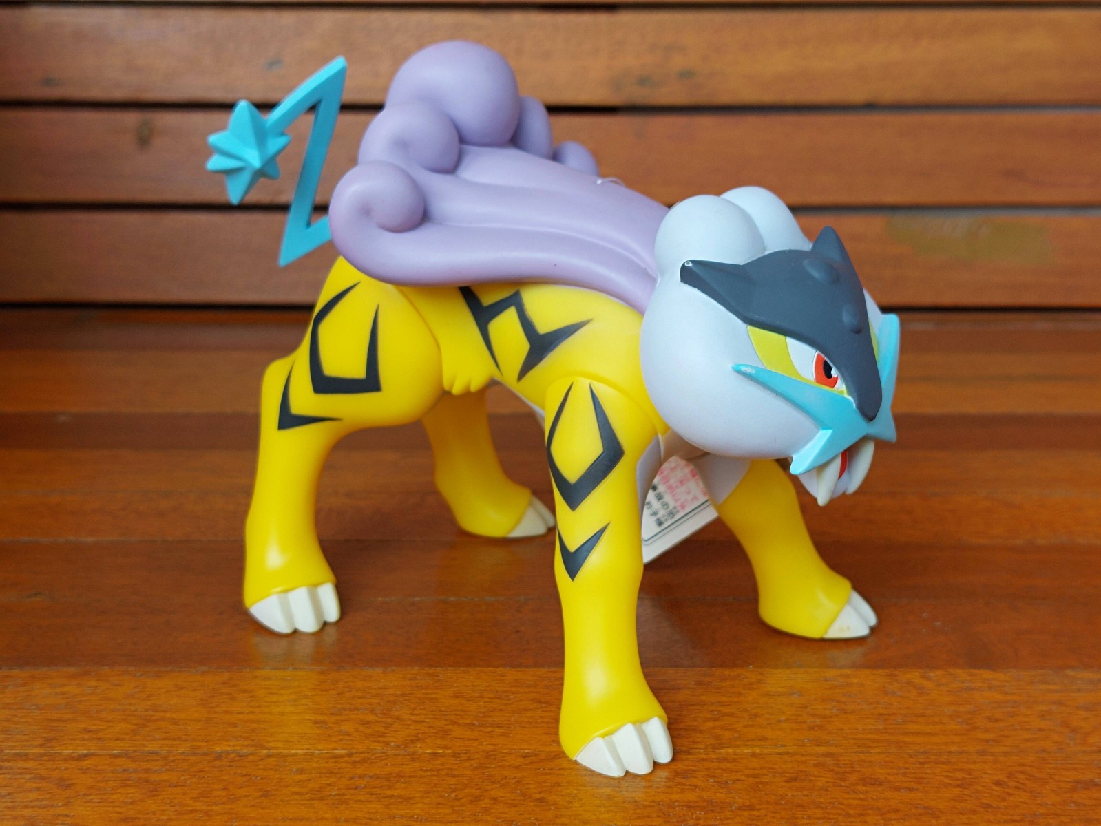 Raikou Pokemon Sofubi Soft Vinyl Figure Takara Tomy 2010 4.6in