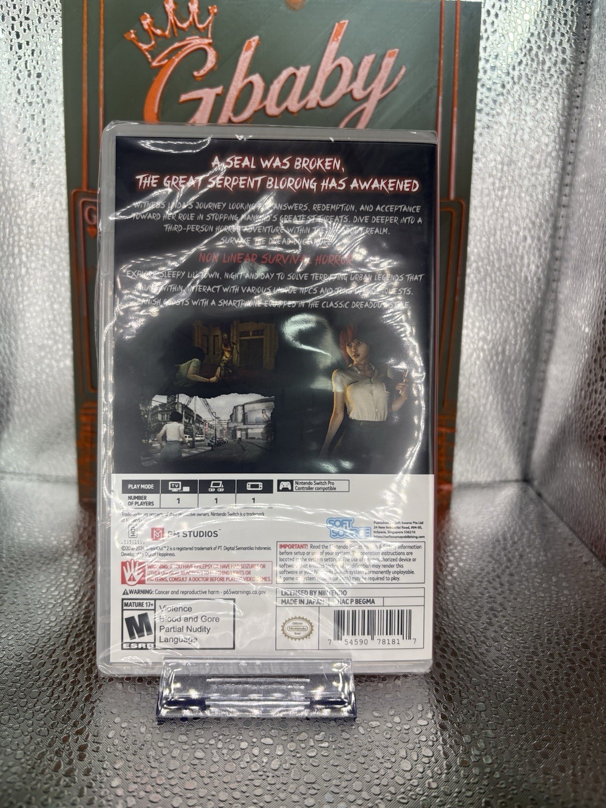 Soft Source DreadOut 2 (Nintendo Switch) M Survival Horror NTSC-U/C