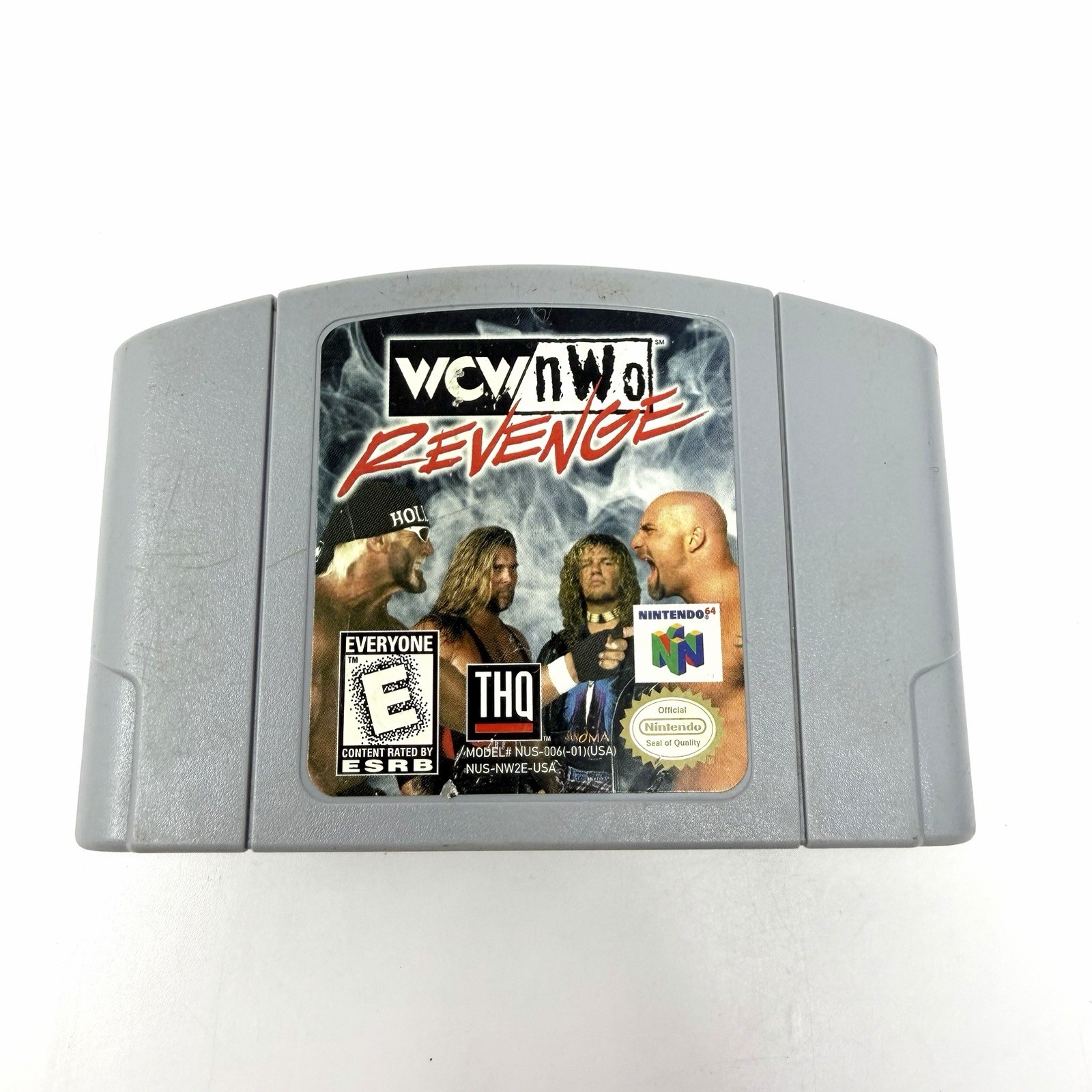 WCW Vs NWO Revenge Nintendo 64 N64 Game Cartridge Only Authentic Tested Works