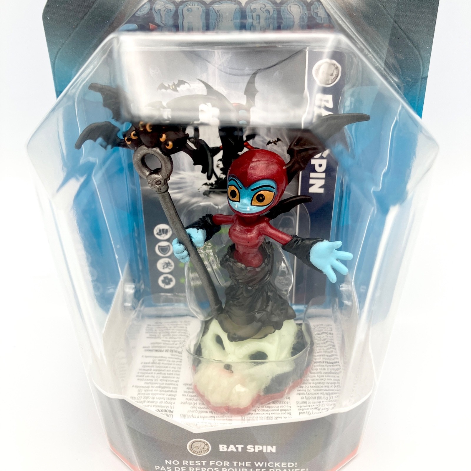 Skylanders Trap Team Bat Spin Figure Character NIB Activision NEW SEALED