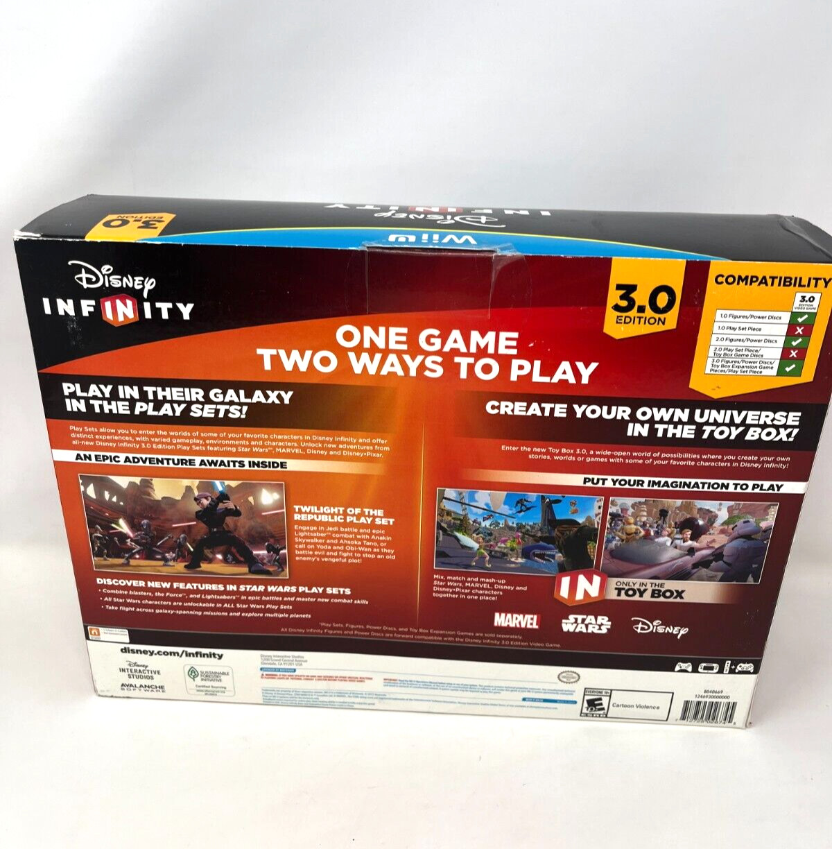 Disney Infinity STAR WARS Starter Pack for Wii U Anakin Ansoka Tano