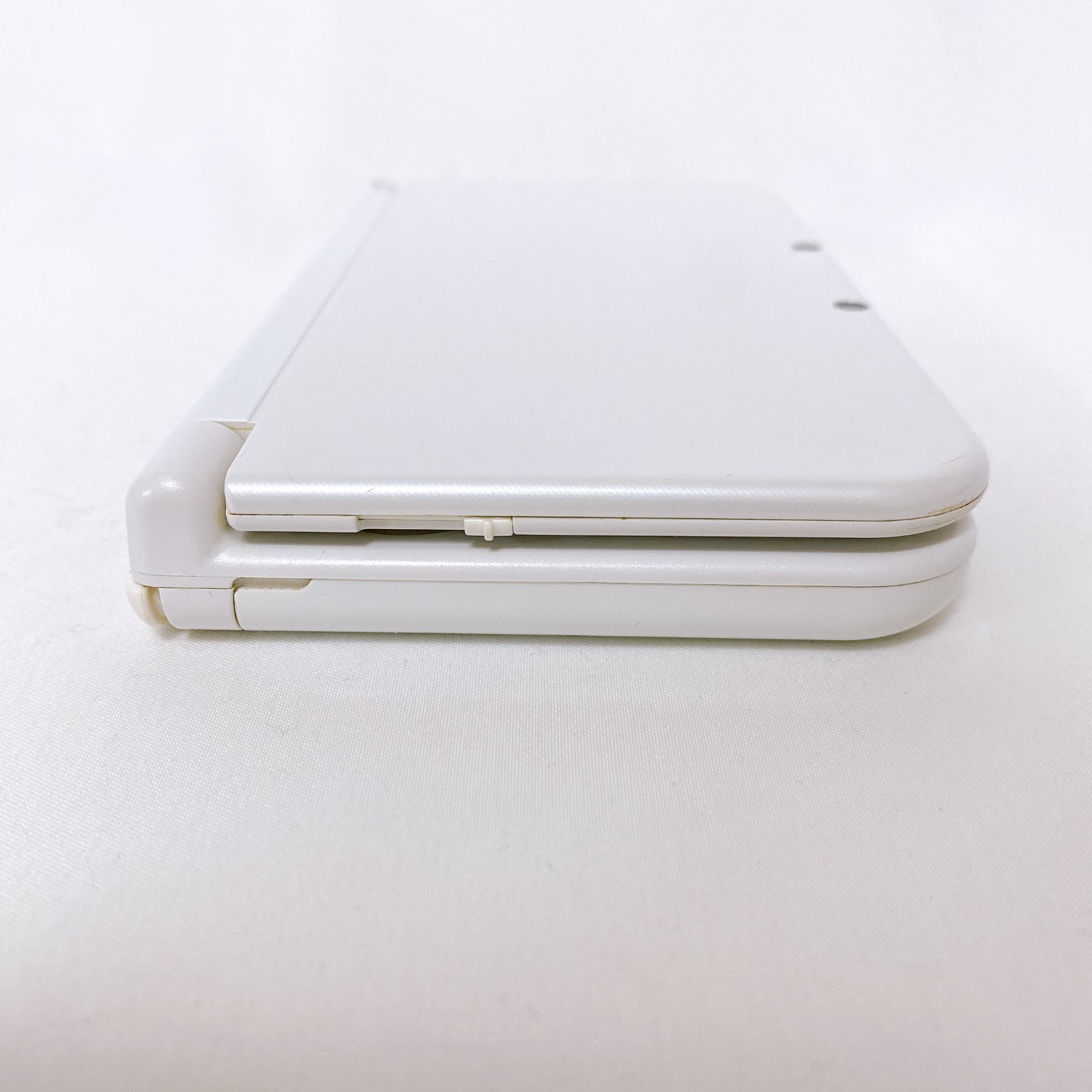 【Dual IPS w/Box】New Nintendo 3DS XL LL Pearl White Console Japan Tested Rank S