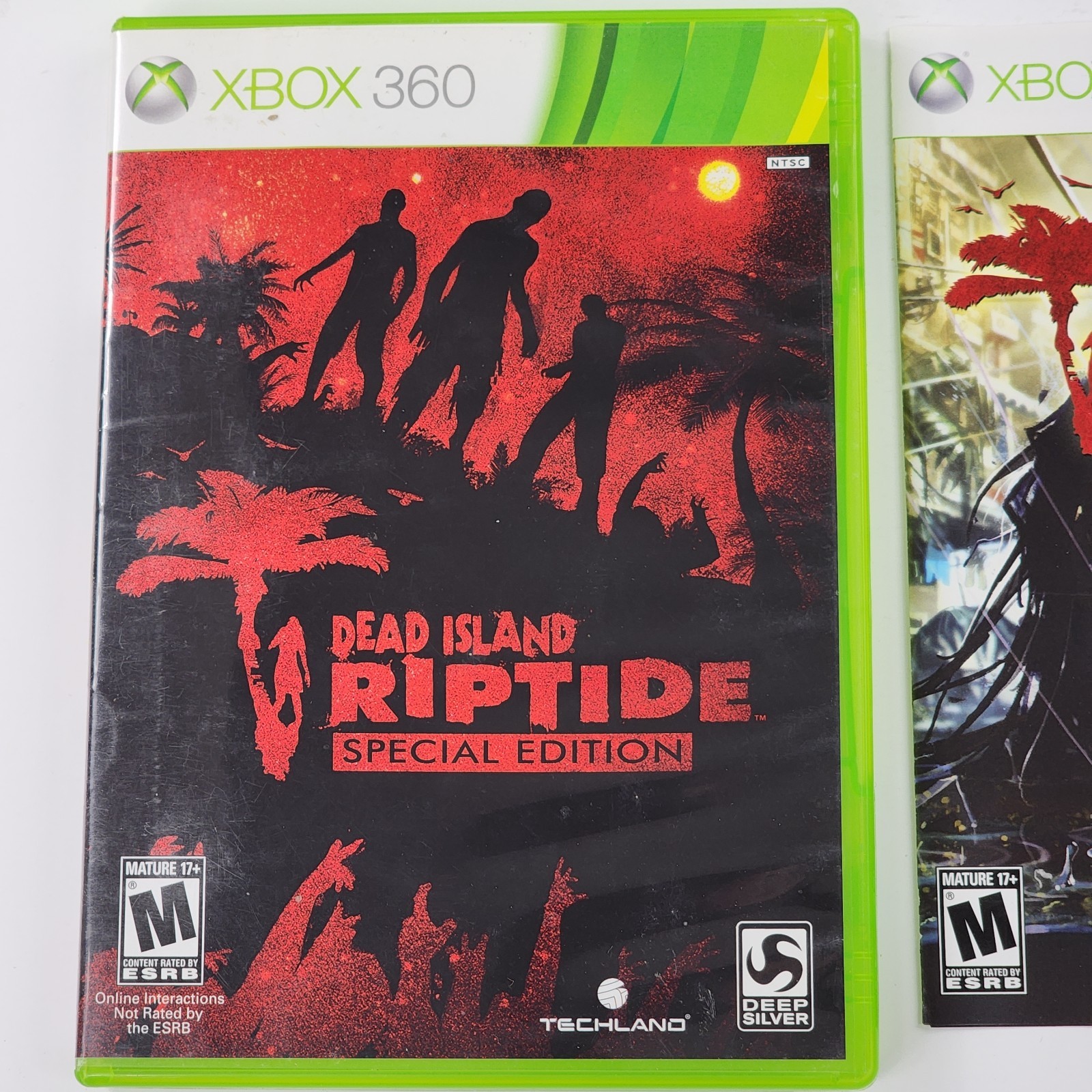 Dead Island & Dead Island Riptide – Microsoft Xbox 360 Tested Game Lot Complete