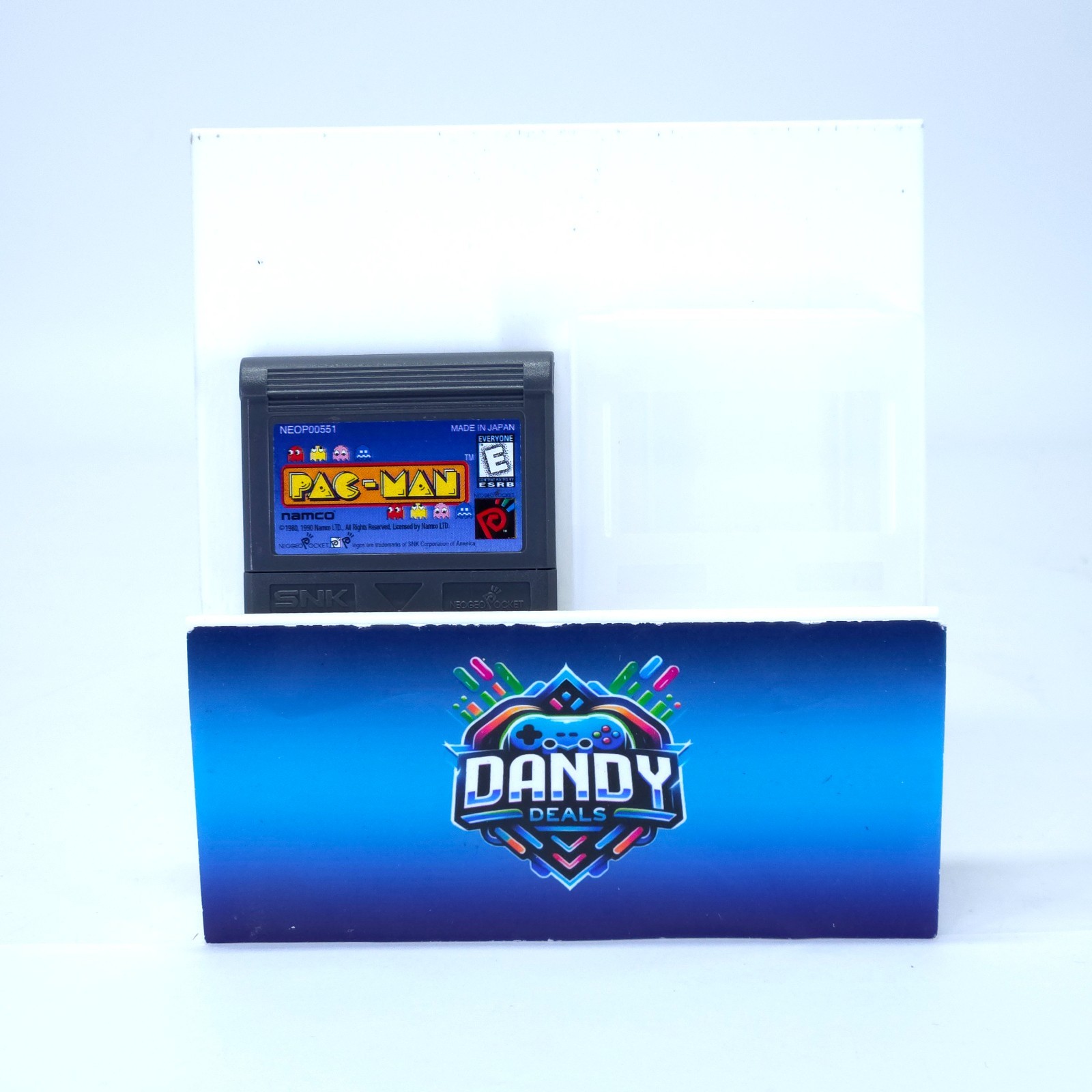 Pac-Man CIB W/ Manual + Saled CrossRings – Neo Geo Pocket Color