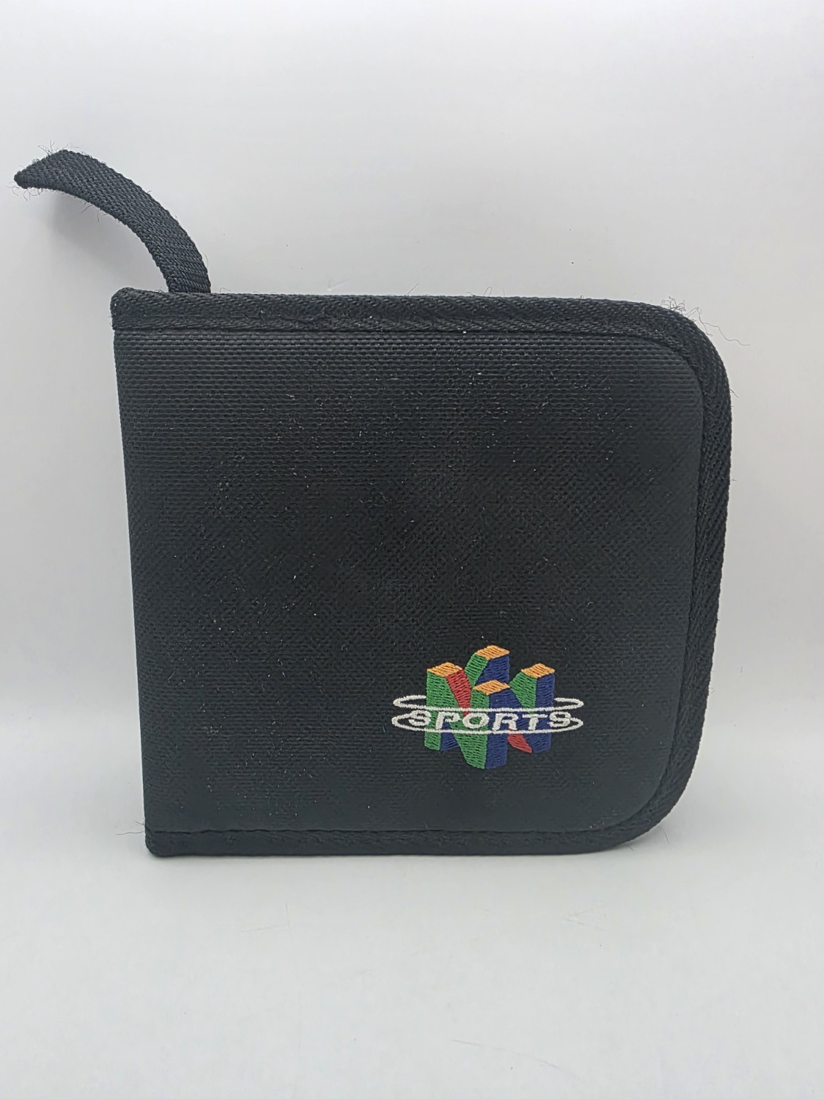 Nintendo 64 Sports Game Carrying Case N64 Travel Bag Holder Storage Zip Up