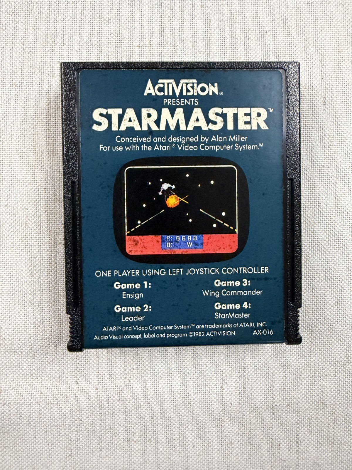 Starmaster Atari 2600 1982 CIB Complete in Box – Very Cool!