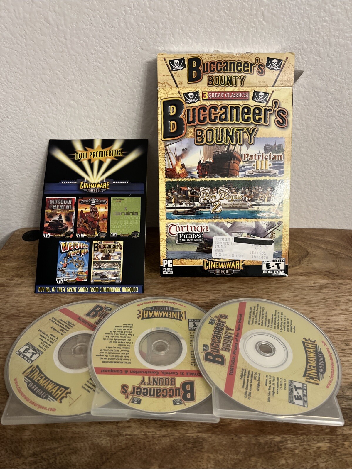 Buccaneer’s Bounty Video Game Pc Cd-ROM Everyone- T-Teen,2006