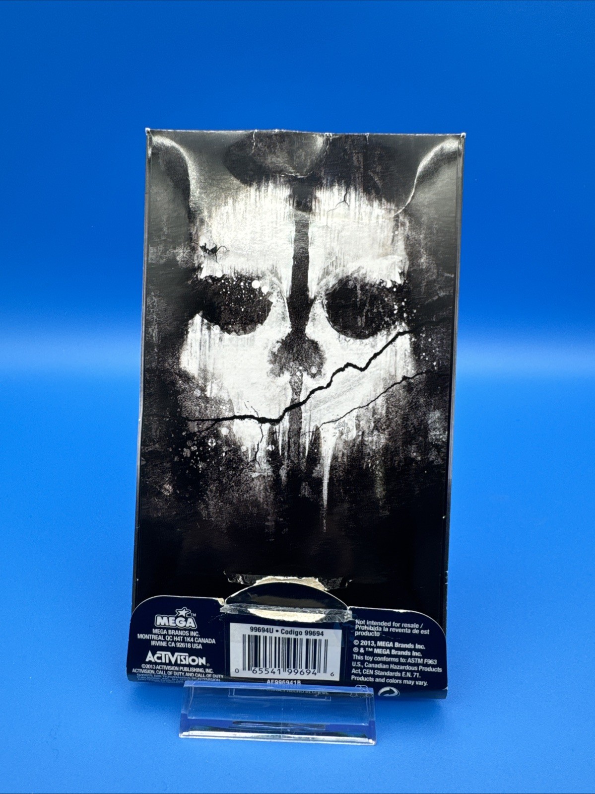 CALL OF DUTY MEGA BLOCK COLLECTOR CONSTRUCTION SETS GHOST SERIES 99694 RARE 2013
