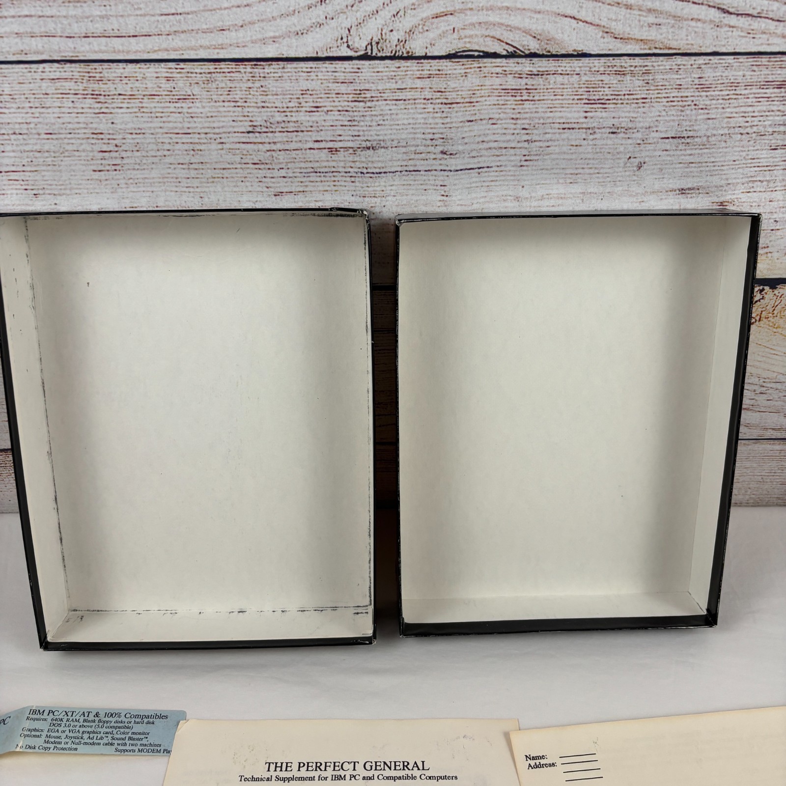 The Perfect General (PC, 1991) 3.5″ Floppy, Big Box