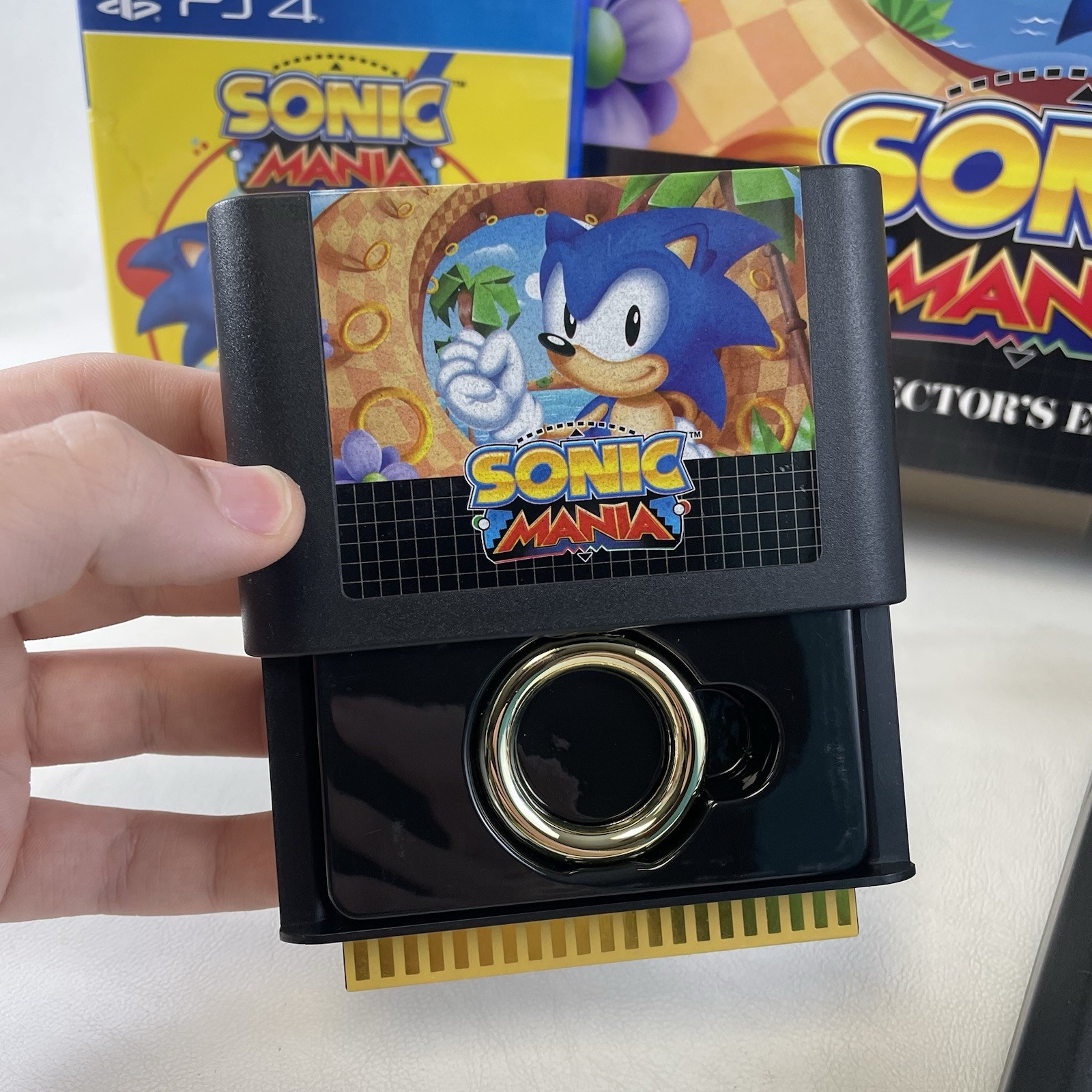 Sonic Mania Collector Edition (PlayStation 4 PS4) Authentic COMPLETE W GAME!