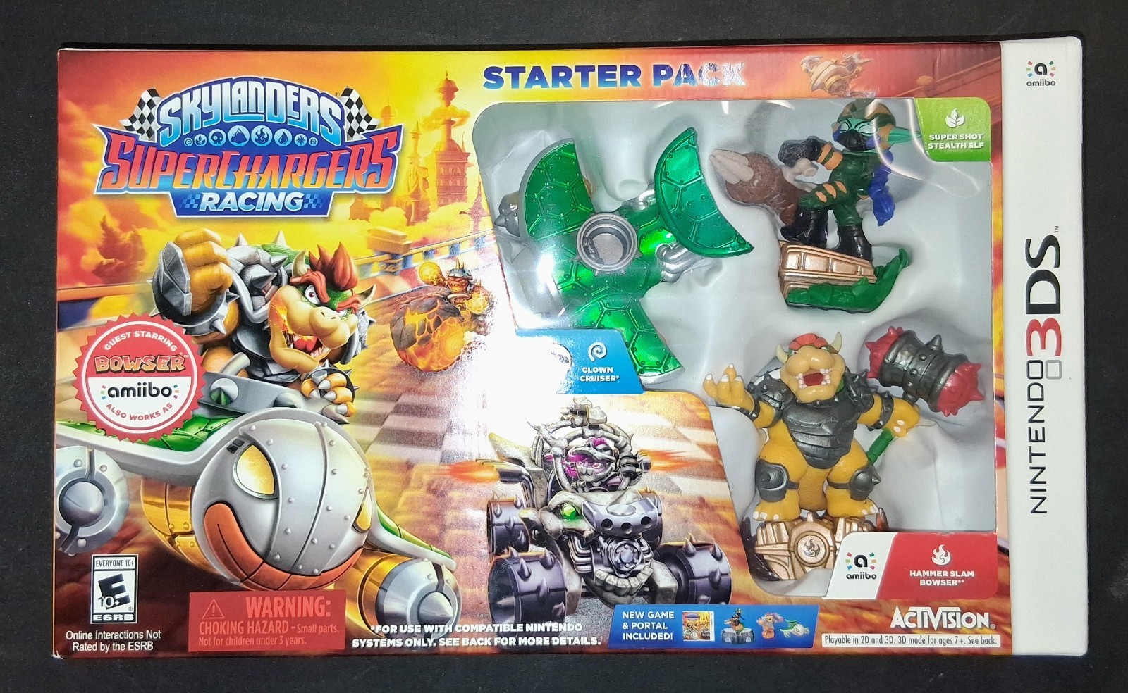 Nintendo 3DS Skylanders SuperChargers Racing Starter Pack Bowser