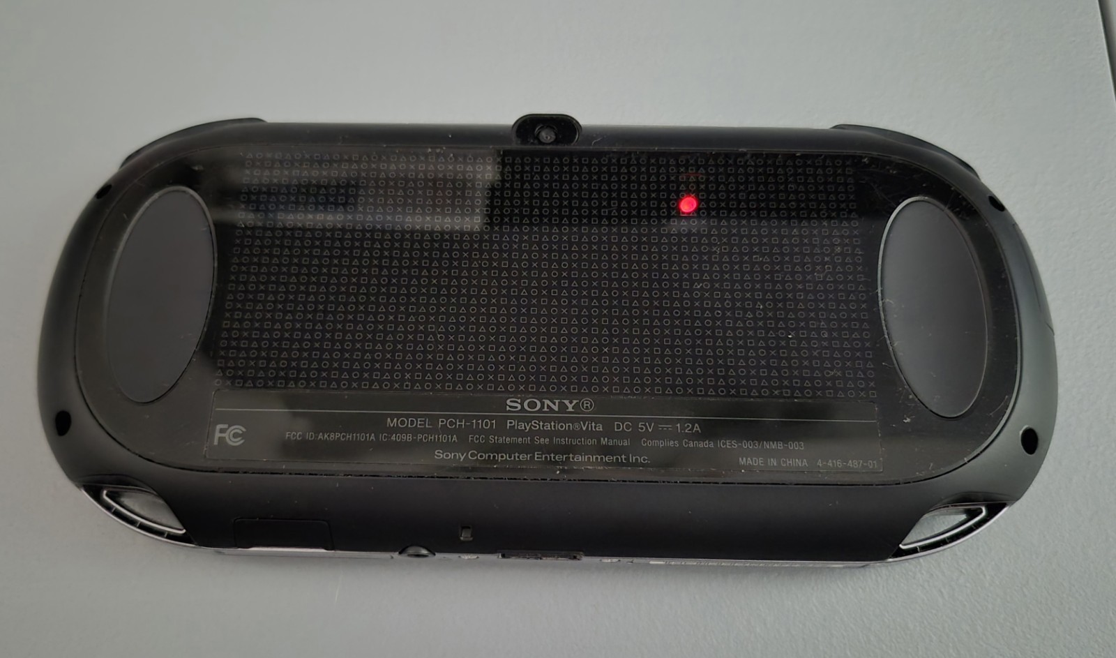 SONY PlayStation Vita PCH-1100 Crystal Black Wi-Fi 3G Wi-Fi Console & Game Lot