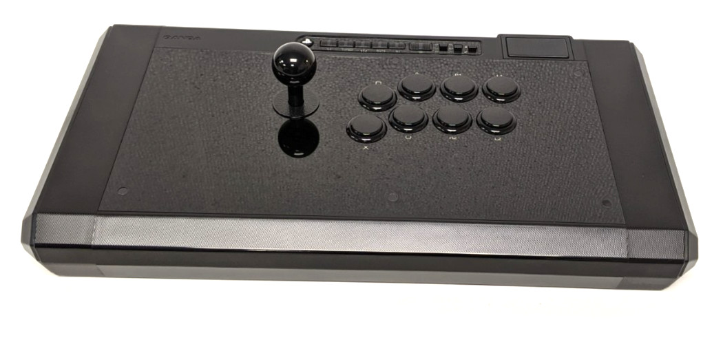 Qanba Q7 Obsidian 2 Wired Joystick for PlayStation PS5 PS4 and PC Black Used