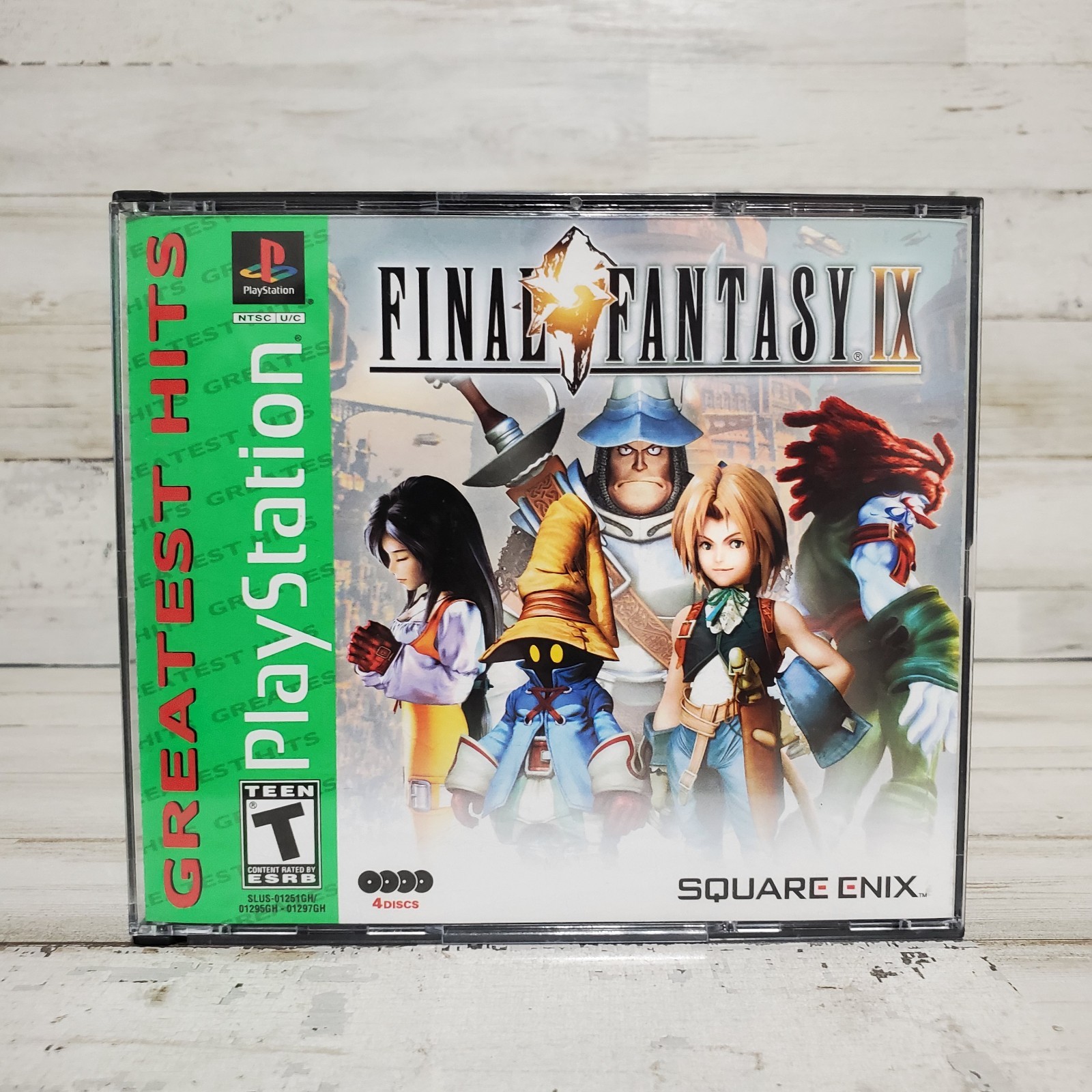 Final Fantasy IX Greatest Hits (Sony PlayStation 1, 2001) PS1 TESTED – EXCELLENT