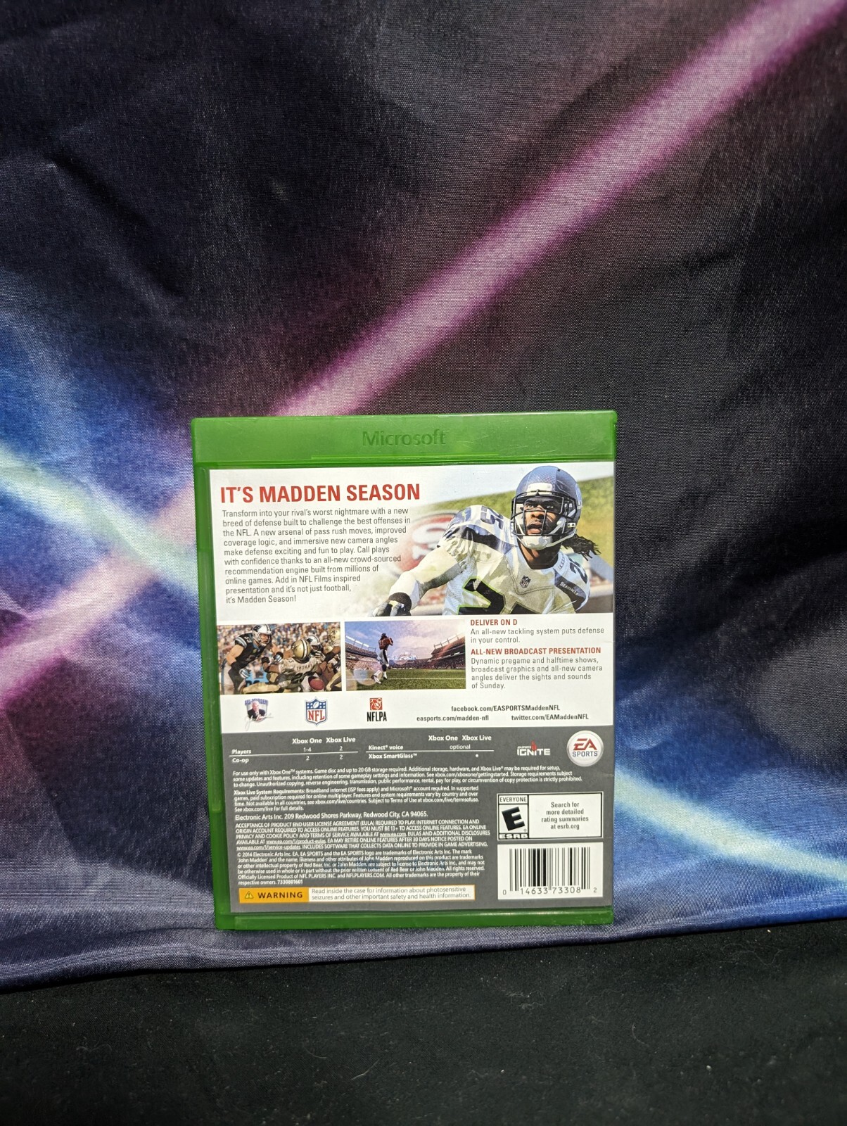 Madden NFL 15 Microsoft Xbox One American Football Video Game