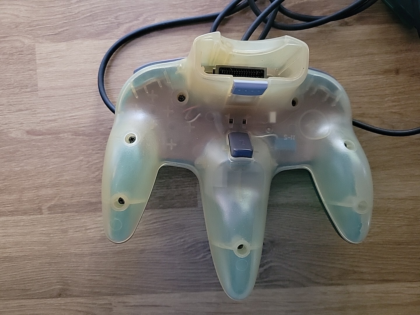 Official OEM Nintendo 64 N64 Ice Blue Clear Controller NUS-005