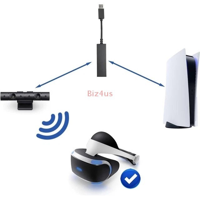 New Adapter for Sony PlayStation 5 PS5 VR Camera PS5 PS4 VR connector USB 3.0