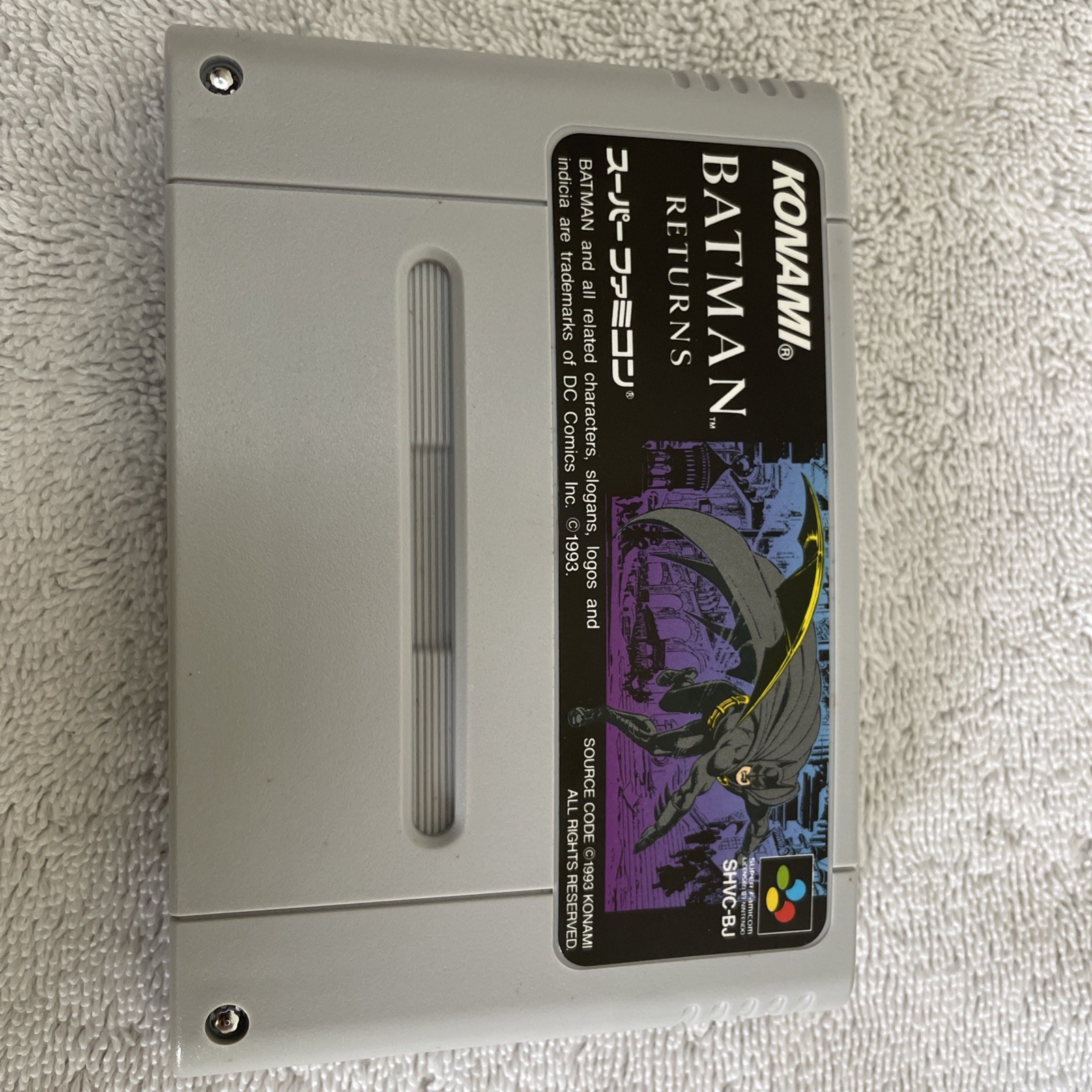 Batman Returns Super Famicom (Japan Import) US Seller Authentic Tested FREE SHIP