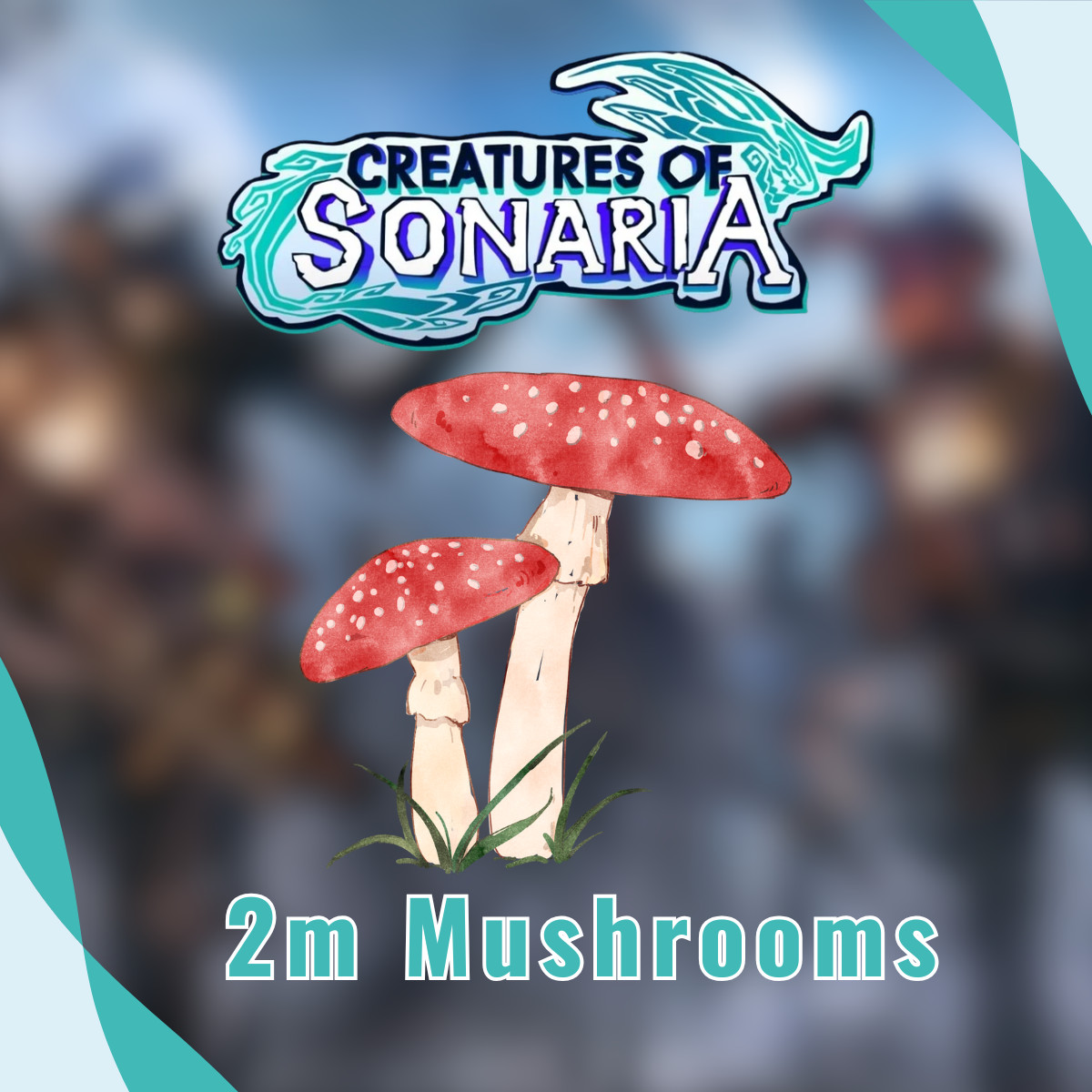 Creatures of Sonaria COS 2M Mushrooms | 2 Million ⚡Fast Delivery⚡