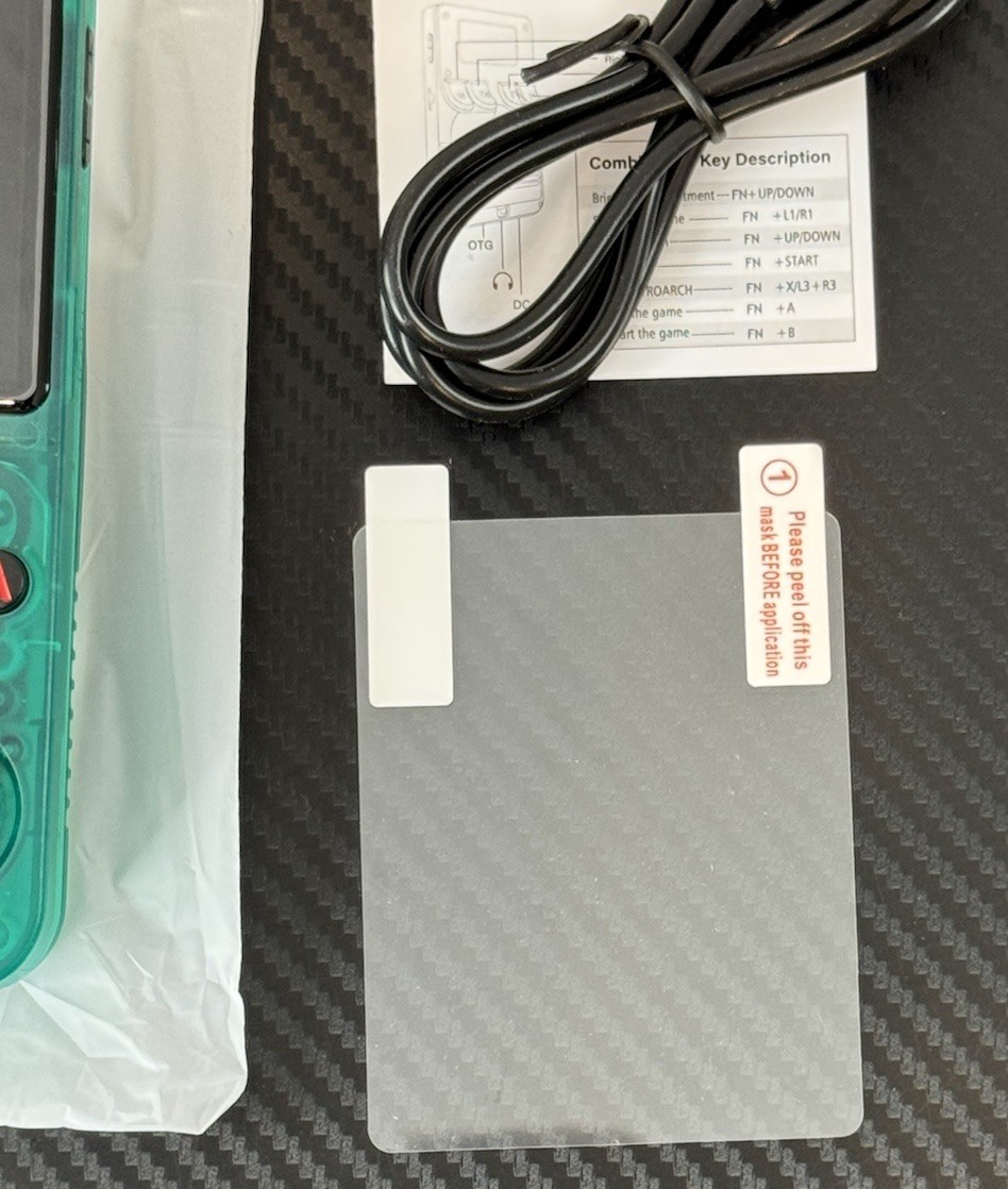 R36S Retro Handheld Video Game Console 64GB with 3.5″ IPS Screen, Quad-Core