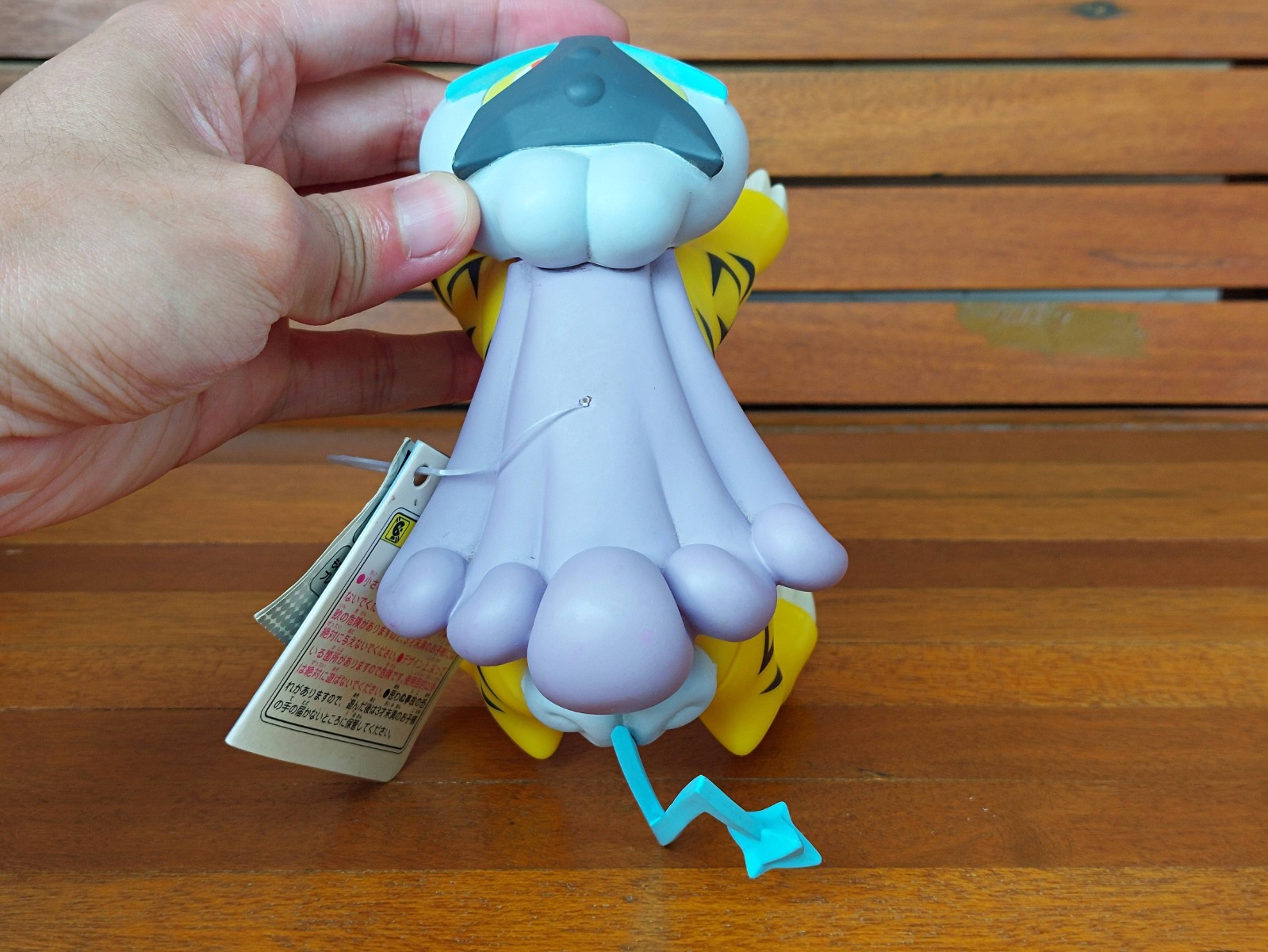 Raikou Pokemon Sofubi Soft Vinyl Figure Takara Tomy 2010 4.6in