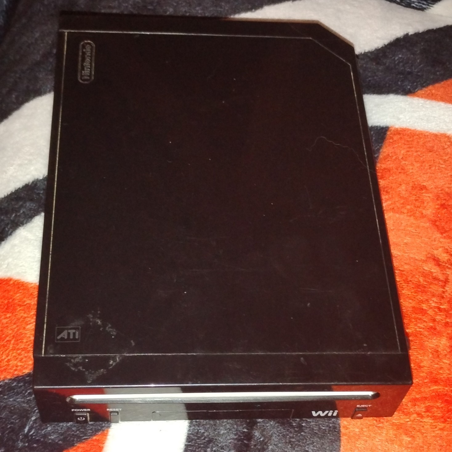 Nintendo Wii RVL-101 Black Family Edition Backward Compatible NTSC-U/C 512MB