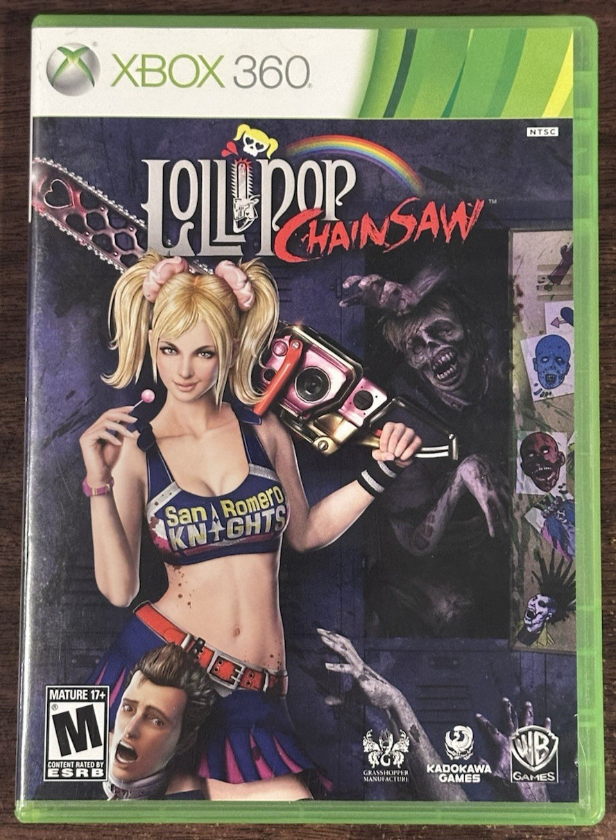Lollipop Chainsaw – (Microsoft Xbox 360, 2012) – RARE Tested and Working!