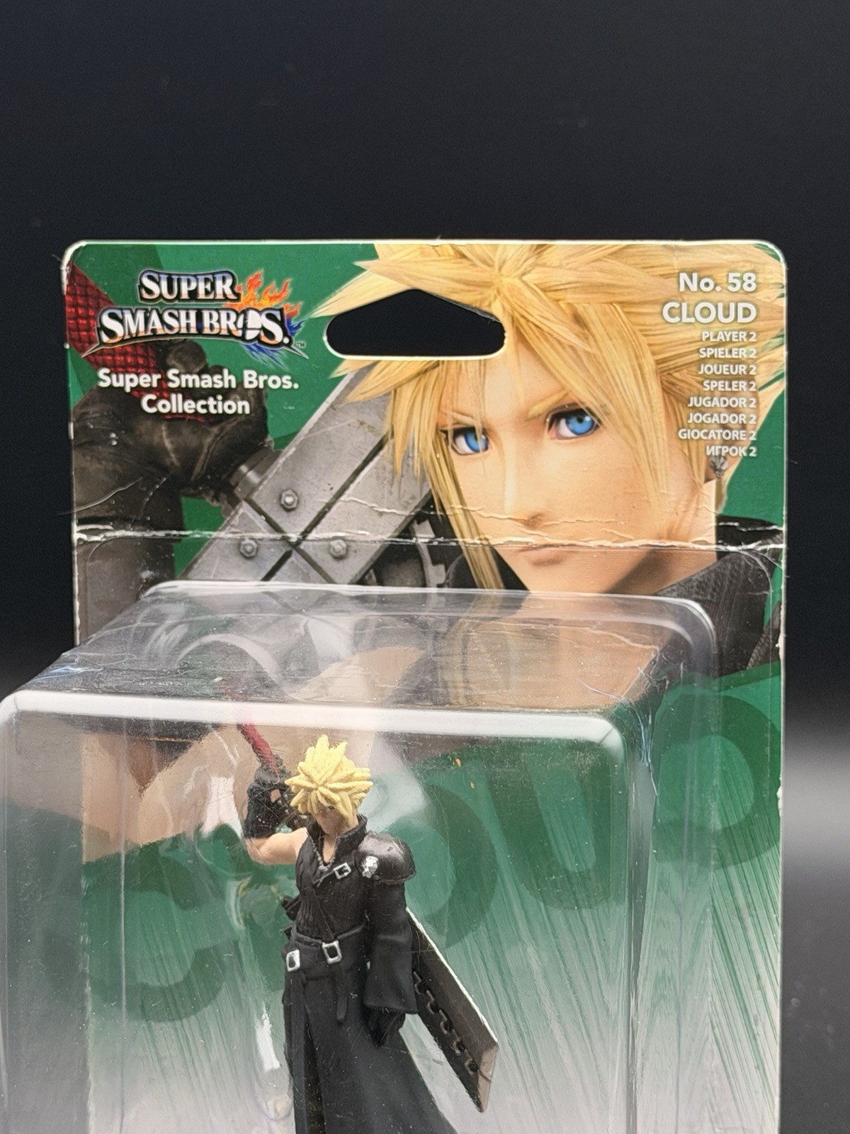 Nintendo Amiibo Super Smash Bros. – Cloud [Player 2] – New/Sealed