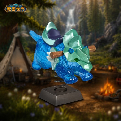 Blizzard World of Warcraft Shaking Tiger Resin Bobblehead Figure Car Ornament