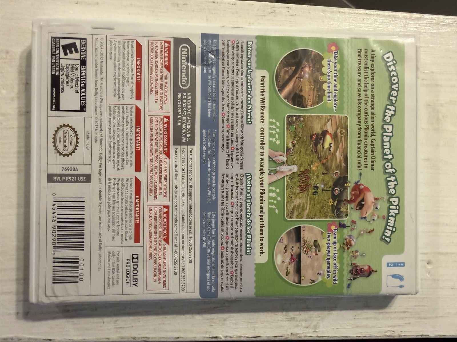 Pikmin 2 Nintendo Selects – Nintendo Wii 2012 Complete CIB MINT