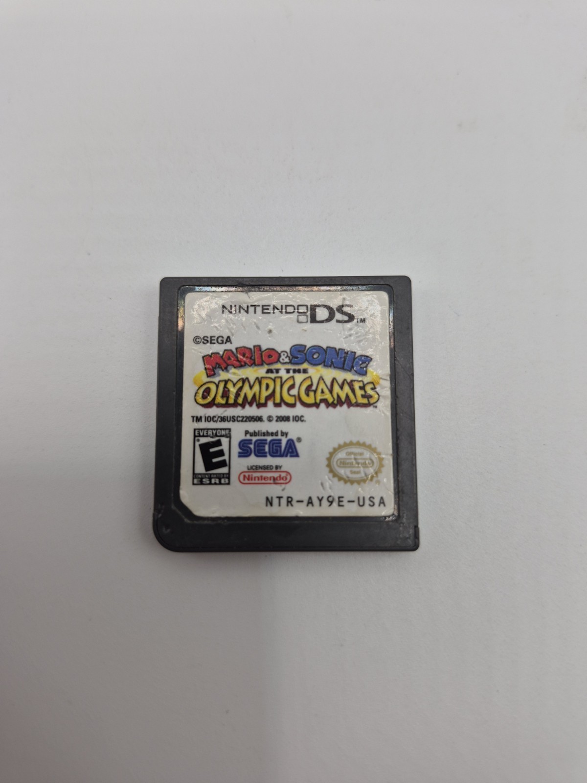 Mario & Sonic at the Olympic Games (Nintendo DS, 2008) Cartridge Only Tested 3DS