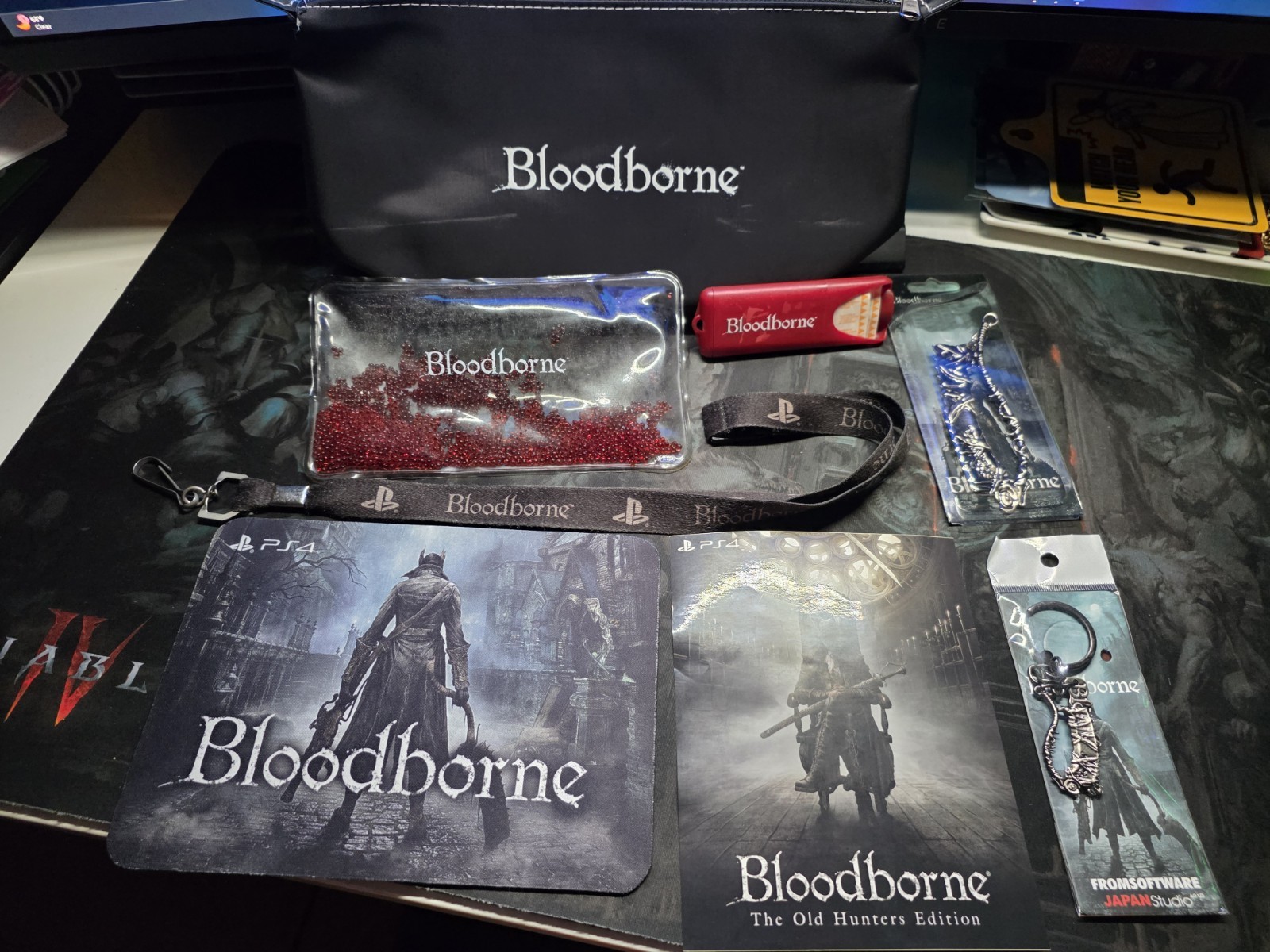 Bloodborne Promo Promotional Lot Playstation 4 PS4 Medical Bag Kit ULTRA RARE