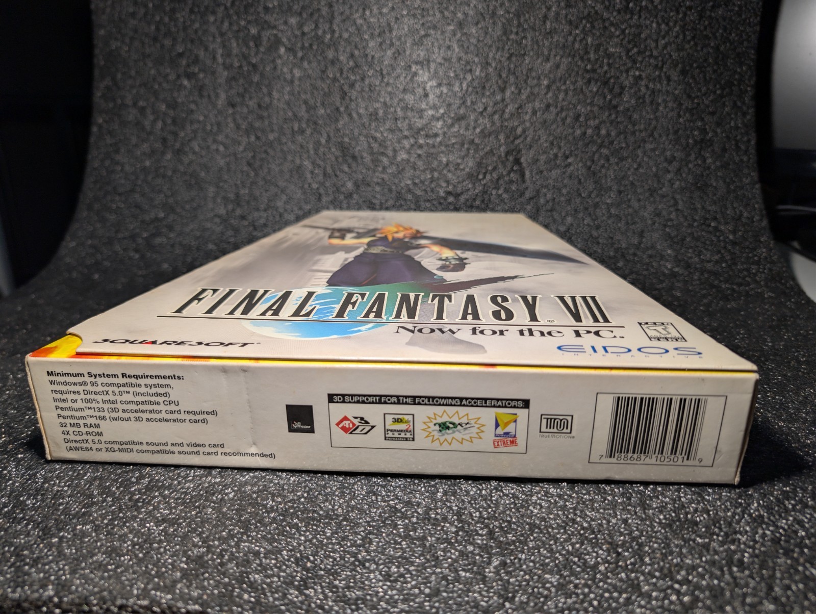 Final Fantasy VII 7 Trapezoid Big Box, PC, 1998, Squaresoft, Eidos, New & Sealed