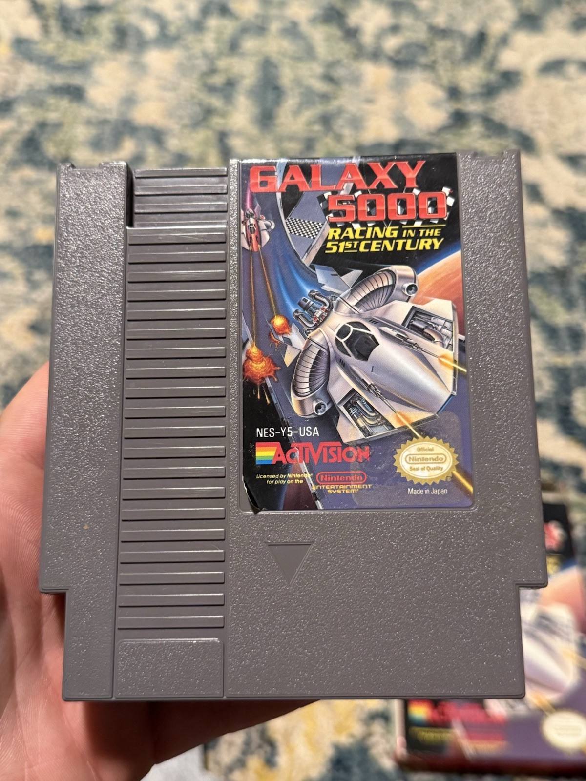 Galaxy 5000 Racing NES Nintendo With Box And Sleeve Good Copy Tested