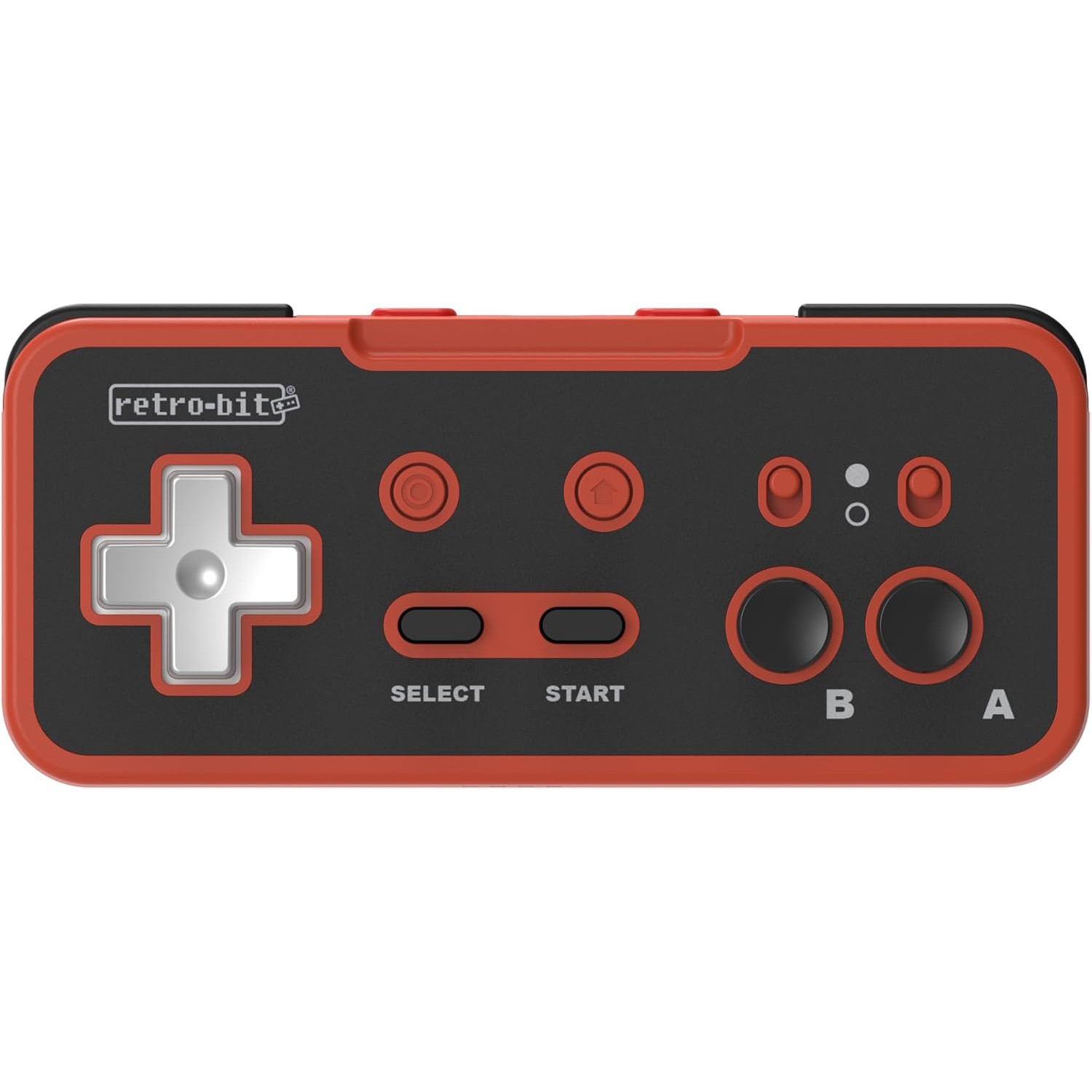 Retro-Bit Origin 8 Wireless Controller for NES, PC/Windows, Switch – Black/Red