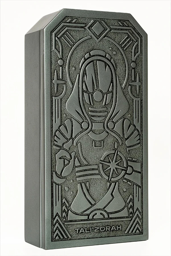 Mass Effect Tali Companion Bundle Round Pendant Bust Official NIB G2U
