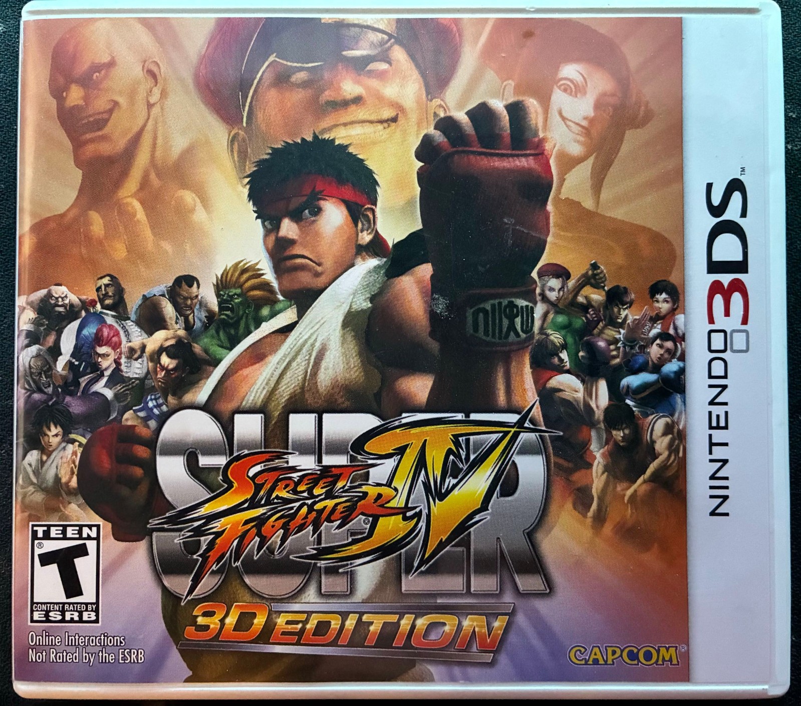 Super Street Fighter IV- 3D Edition (Nintendo 3DS) Manual Included, Capcom