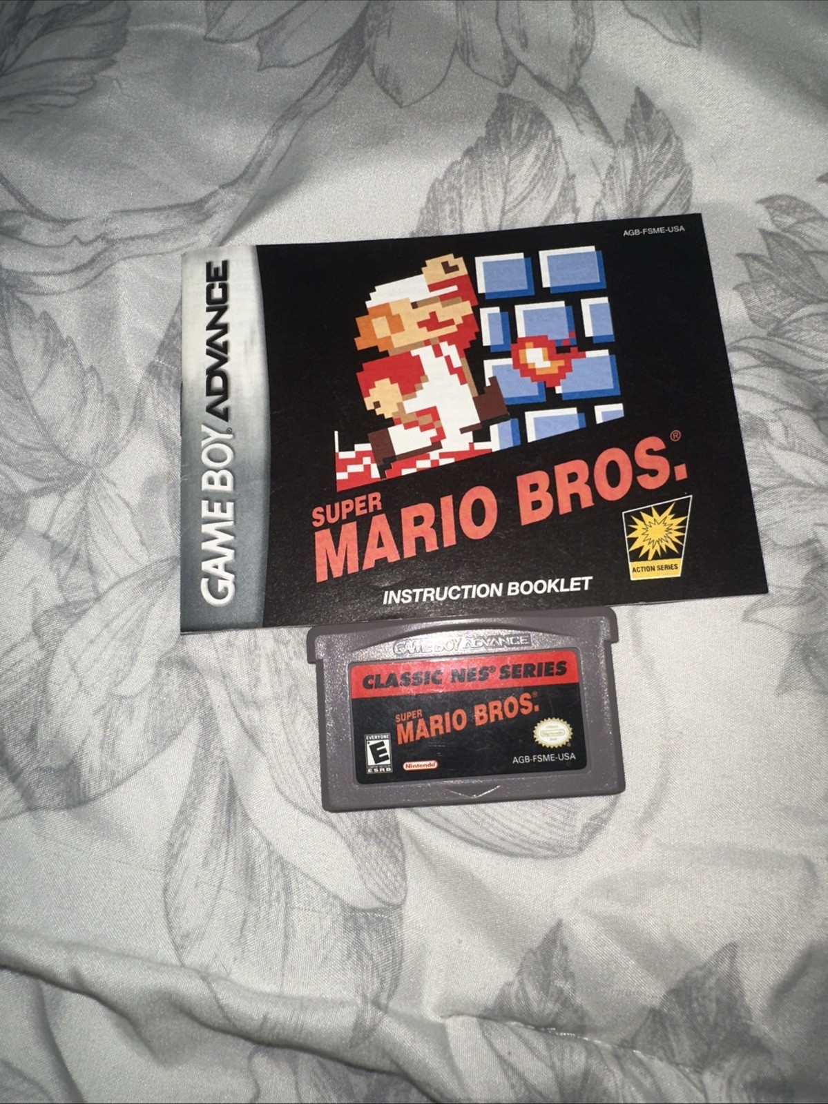 Nintendo Super Mario Bros. Classic NES Series GBA Game (E) NTSC-U/C 2004
