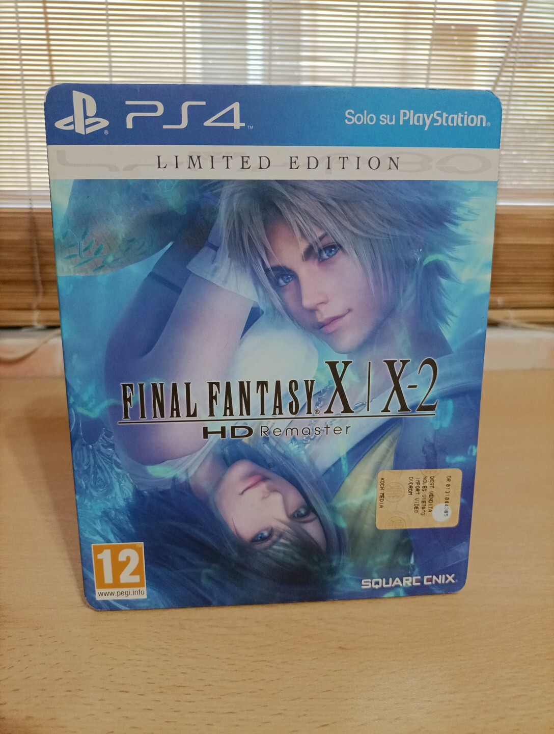 Final Fantasy X | X-2 HD Remaster Steelbook Vers. Italy PS4 USED MINT!!
