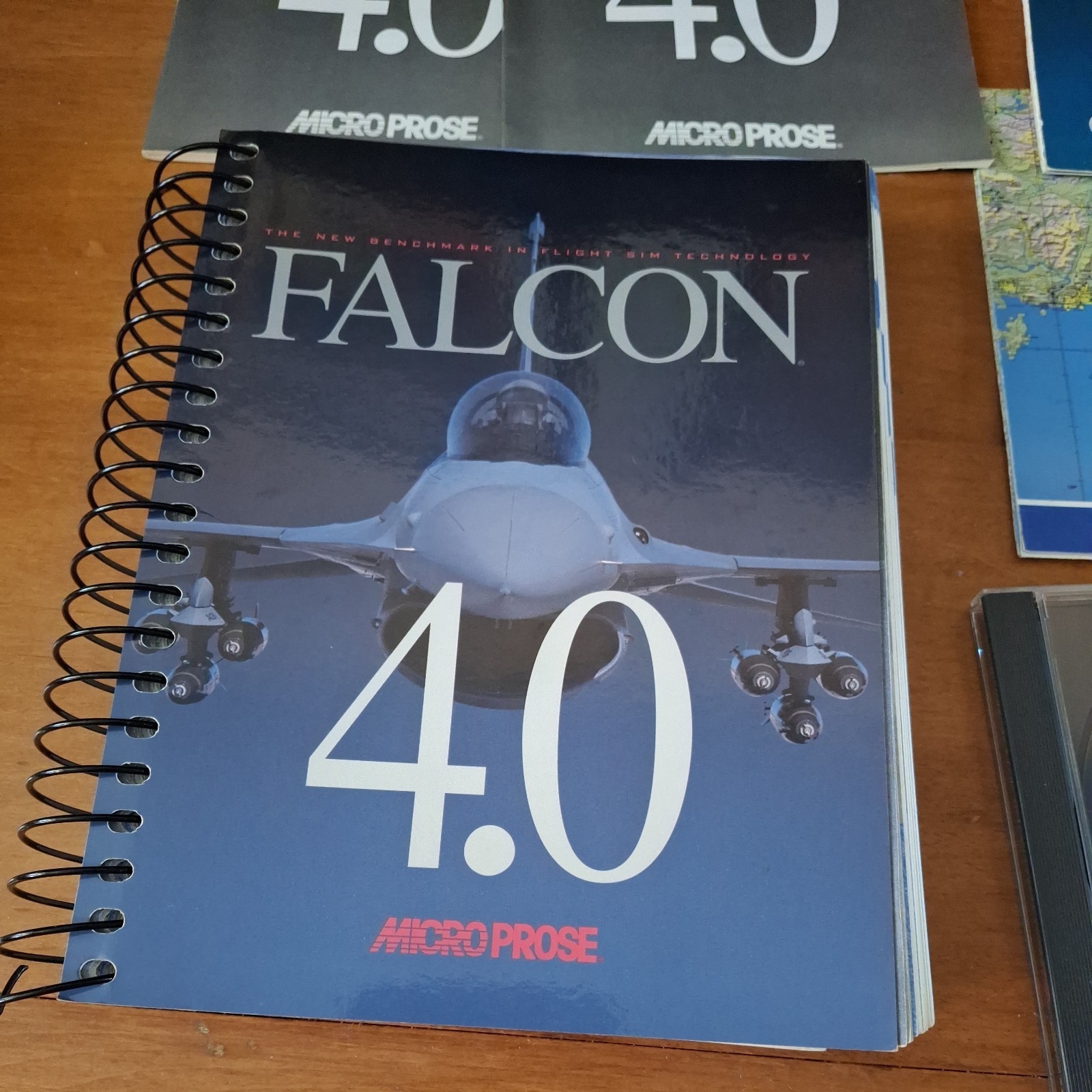 Microprose FALCON 4.0 1998 Complete BIG BOX PC CD-ROM Windows 95 Game