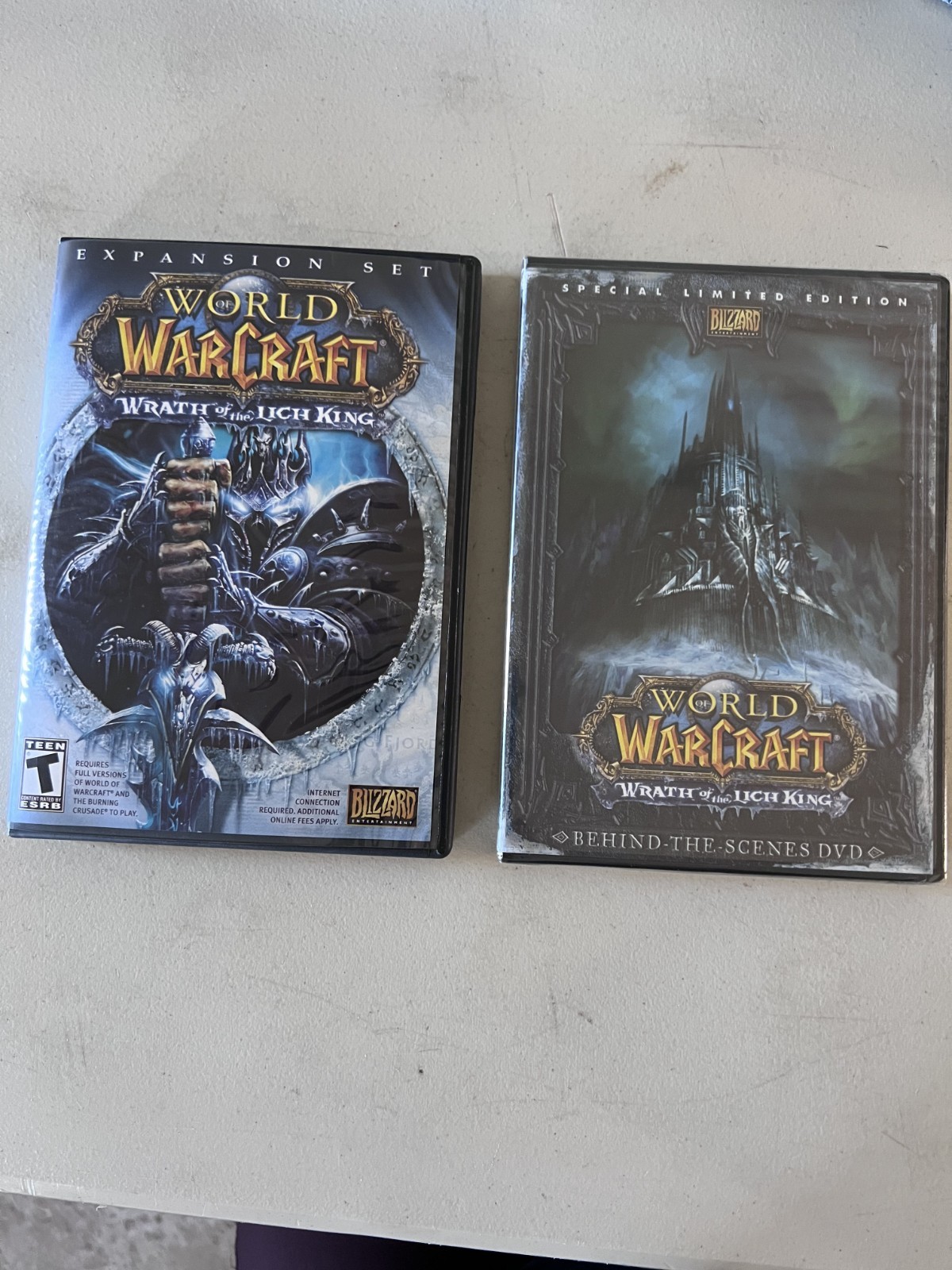 World Warcraft Wrath of the Lich King Collector’s Edition New Open Box