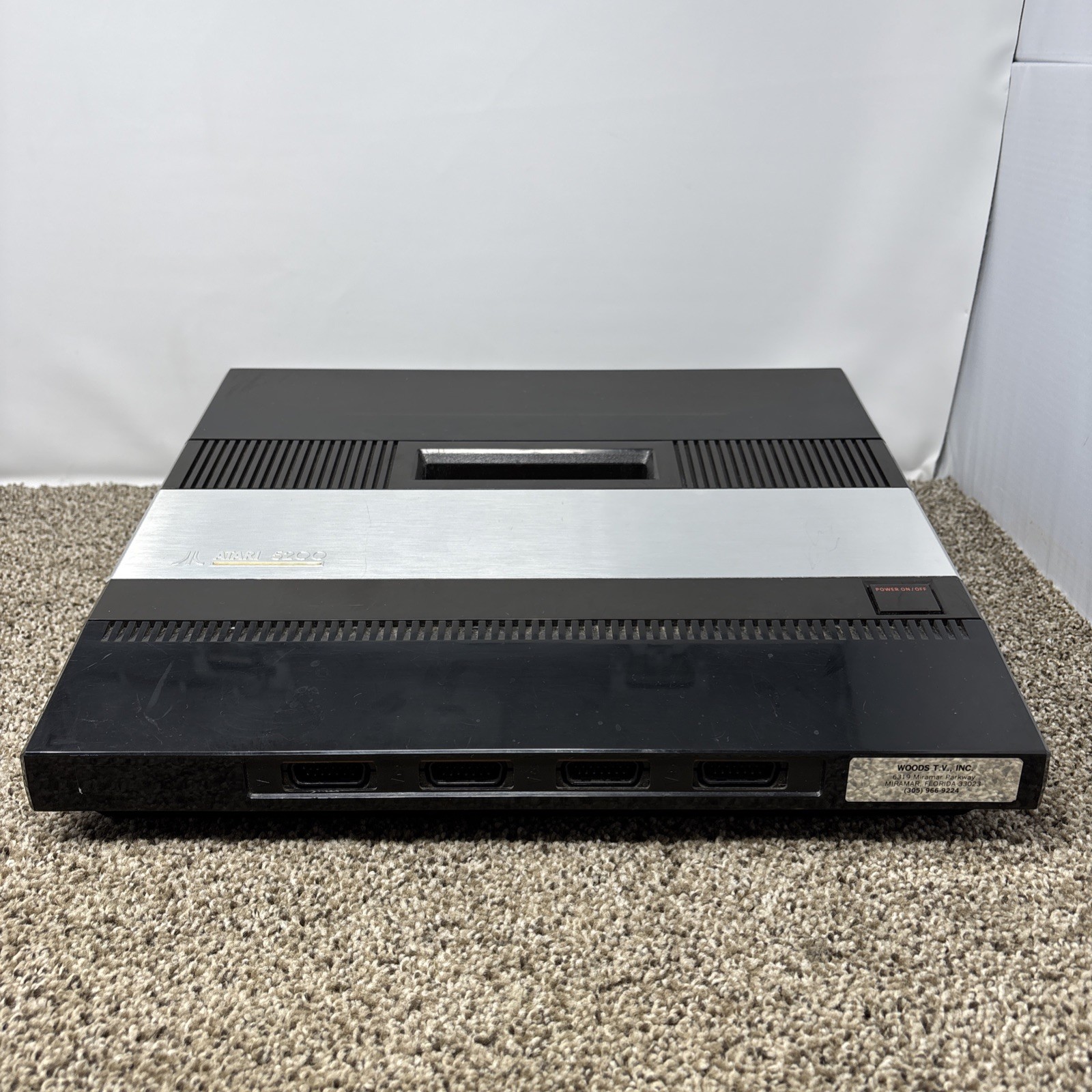 Atari 5200 Console Bundle Lot Tested With All Cables And Game in Box Console